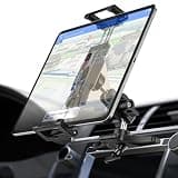 INSSKY Car CD Slot Tablet Mount, Anti-Vibration Metal 360° Rotatable Arm CD Player Tablet Stand, Sturdy for 6.1-15.6" Large Tablets & Thick Cases, Compatible with iPad Pro/Max, Samsung Tab, Fire HD