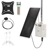Heltec MeshTower V2 Solar Powered LoRa Bluetooth Gateway, 30dBm 1W High Power, Upgraded BMS, 18V 10W Panel, 8400mAh Battery, SD Card Slot, IP66 Water Proof IoT Meshtastic Node (with GPS Sensor)