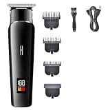EOYLMIRL Pro Hair Clipper Professional & Beard Trimmer for Men Electric Rechargeable Cutting Machine Powerful Haircut Lithium