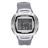 Brrnoo Digital Sports Watch Digital Running Watch Fitness Tracker with Luminous Large Screen 50M for Men Women Running Hiking Fishing (Grey)