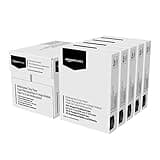 Amazon Basics Multipurpose Copy Printer Paper, 20 lb, 8.5 x 11 Inches, 5 Reams (2,500 Sheets), 92 Bright White