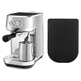 Top Protective Pad for Breville Bambino Plus Espresso Machine Top Cover Mat Coffee Machine Tamper Mat Dustproof Protective Cover Pad (Black)