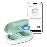 Momcozy Wearable Digital Thermometer for Baby, Medical-Grade Accurate Smart Thermometer, Instant Reads, APP Real-time Monitoring Thermometer for Kids & Infants, Hypoallergenic 3M Stiker,Bluetooth