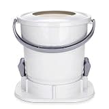 Eoweiot Spin Dryer Manual for Clothes - Hand Powered Drying Machine for Camping and Apartments - Space-Saving Solution (White)