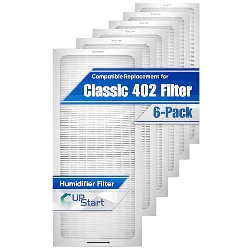 6-Pack Air Purifier Filter for BLUEAIR 402 Replacement Filter - Compatible with Blue Air Classic 402 HEPA Filters H13