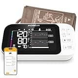 JACKBOOM Blood Pressure Monitor for Home Use, Automatic Upper Arm Blood Pressure Machine with 250 Readings Memory for Two Users
