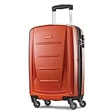 Samsonite Winfield 2 Hardside Expandable Luggage with Spinner Wheels, Orange, Carry-On 20-Inch