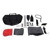 ChengyuWei 1 Person Inflatable Kayak Set, Portable Blow Up Canoe Boat with Hand Pump, Paddle and Storage Bag, Thickened PVC Proof Kayak for Fishing and Water Adventure (Red)
