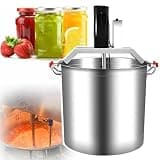 UHRLGHS Electric Mixer Machine,Automatic Food Mixer Pot Stirrer,Stainless Steel Stand Mixer with Double Stirring Paddle for Kitchen Cooking and Soup Sauce Mixing,80l