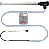 JHAOHEATE Immersion Water Heater 3500W 240V Portable Hot Tub & Pool Submersible Electric Water Heater with Temp Control & WiFi Timer for Bathtub, Baptismal Pool, Spa, Above-Ground Pool and Baptistry