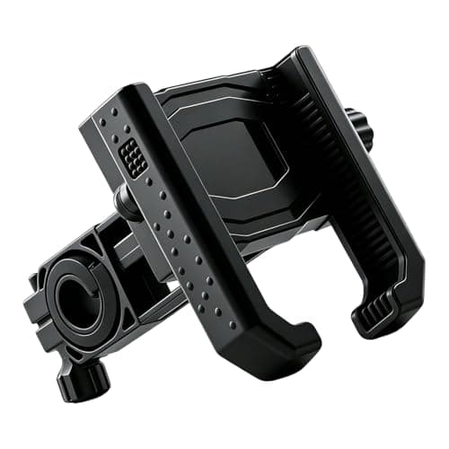 Kfwfuaee Motorcycle Phone Holder Bicycles Mount Adjustable Bracket for 4.5-7.2inch Mobile Device Bike Handlebar