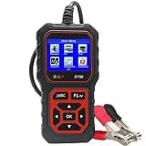 LIBODD 12V/24V Automotive Battery Tester Digital Auto Battery Analyzer Charging Cranking Tester for Car Truck Motorcyle Vehicle RV