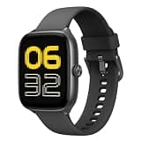 Smart Watch for Women Men Android & iPhone, 1.75'' HD AMOLED Touchscreen Fitness Watch with Answer/Make Calls, 110+ Sport Modes, Heart Rate/Sleep/SpO2 Monitor, 3ATM Waterproof Smartwatch (Jet Black)