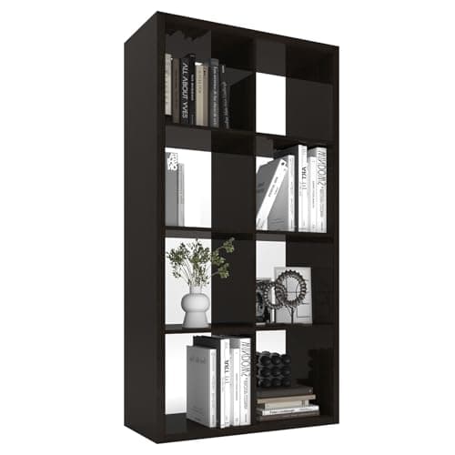 Endearing Limons【2026 Wooden Thick Border 8 Cube Shelf Storage Organizer with Anti-Tipping Kits + Reversible Open Back Bookcase (11 x 11 Unit Cell Chocolate)
