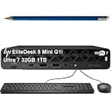HP EliteDesk 8 Mini G1i Business Desktop Computer - Intel 20-Core Ultra 7 265T VPro - 32GB DDR5-1TB SSD - MFF - DisplayPort - Thunderbolt 4 - Wi-Fi 7 - HDMI - Max to 4 Displays - AI PC - Win 11 Pro