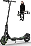 VOLPAM Electric Scooter, 500W/350W Strong Motor, Max 22/19 MPH Top Speed & 22/17 Miles Range, 10"/8.5" Foldable E Scooter with Smart APP, Cruise Control