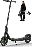 VOLPAM Electric Scooter, 500W/350W Strong Motor, Max 22/19 MPH Top Speed & 22/17 Miles Range, 10"/8.5" Foldable E Scooter with Smart APP, Cruise Control