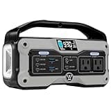 Westinghouse iGen400s 400 Watt, 183Wh Portable Power Station and Solar Generator with LED Display and DC Outlet for Camping, Home, Travel, Indoor/Outdoor Use (Solar Panel Not Included)