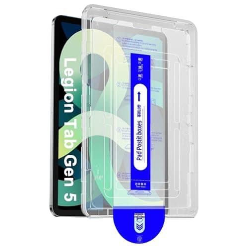 Suttkue for Lenovo Legion Tab Gen 3/Gen 5 (2025/2026) 8.8 inch/Legion Y700 (2023,2025) 8.8 inch Screen Protector with De-Bubble Card,9H Hardness, Anti-Scratch, Tempered Glass flim, Case Friendly, Anti-Scratch