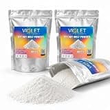 DTF Powder 2Kg – White Hot Melt Adhesive TPU Powder 2-Pack for All DTF Printers & Sublimation Film | Premium Digital Transfer Supply for Cotton Polyester Fabrics T-Shirts, Washable & Durable