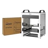 Tecmojo 6U Network Rack, 10 inch Mini Server Rack with 2 Side Translucent Panels & 2 Top Handles, 7.87 inch Deep, for 10 inch IT Equipment & A/V Devices, White