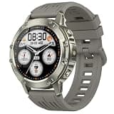S81 Smart Watch with Bluetooth Calling, Heart Rate Monitor, Step Counter, Sleep Tracking, Blood Pressure Monitor, Waterproof Outdoor Sports Watch (Silver)