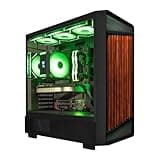 HYPER CYBER Terra Gaming PC Desktop Computer, AMD Ryzen 9 9950X3D, Radeon RX 9070, 64GB DDR5, 4TB SSD, 240 ARGB Liquid Cooler, Windows 11 Home, RGB Lighting, WiFi, Ready to Use