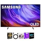 Samsung 48 Inch Class 4K OLED Smart TV Bundle with HDMI Cable, Streaming Bundle and 12 Month CPS Protection Plan, HDR OLED Display, WiFi Smart Entertainment Hub, Gaming Ready Television
