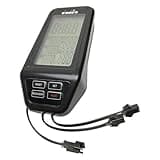 Decours Ergonomic Indoor Cycling Monitor for Fitness Machines Displays Time Speed Heart Rate and Calories Indoor Cycling Monitor with Speed and Calories