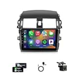 Leadfan Linux Car Stereo Radio for Toyota Corolla 2009 2010 2011 2012 2013 (No J.B.L) Fast Boot Linux 9" Touchscreen Radio with Carplay Andorid Auto Mirror Link Bluetooth FM EQ SWC+Backup Camera