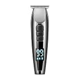 Hair Clippers Electric Trimmer Cordless LCD Display Adjustable Barber Cutting Machine USBRechargeable Timer