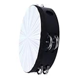 Omquot Tambourine Double Percussion Jingles for Fun Playing and Loud Sounds for Party Performances