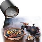 Mini Portable Range Hood,Desktop, Household Exhaust Fan Strong Suction Low Noise, for Hot Pot, Barbecue