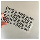 1000pcs 0.15 Mm Thickness PET Material 3D Scanning Marker with Tear Resistance High Reflective Marker Points for 3D Scanner for Complex Details(3mm)