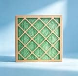 4-Pack 16" x 20" x 1" Nested Fiberglass Panel Air Filter, MERV 1, UL Class 2 Rated, Spun Glass Media, HVAC Furnace AC Filter, 30 Days Effective, Energy Saving Durable Air Filter