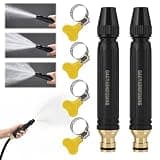 2026 Home High-Pressure Car Wash Water Gun with Booster Nozzle, Home High-Pressure Car Wash Water Gun with Booster Nozzle, for Watering Plants and Vegetables, and Car Washing -1Pcs