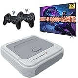 Kinhank Super Console X Video Game Console Built in 35,000+ Games,Retro game console for 4K HD Output,with 2 Gamepads