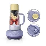 Ninja Blendboss™ | Personal Blender for Smoothies & Frozen Drinks | 26oz Travel Tumbler with LeakProof Lid, Chug Spout & Detachable Straw | Auto-iQ Technology | Lavender Lemonade | DB351PR