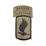 Insignia Depot 173rd Airborne OCP Patch w/Airborne & Ranger Tab w/Hook Fastener (each)