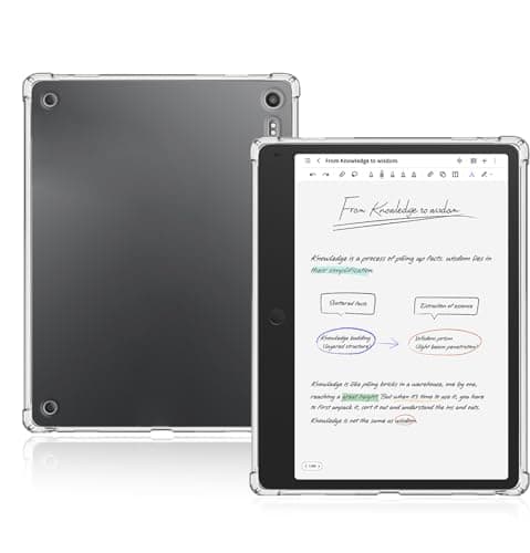 Case for TCL Note A1 Nxtpaper 11.5inch – Clear TPU Protective Cover,Four-Corner Airbag Shockproof Design,Slim Anti-Scratch Tablet Case