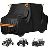 Heavy Duty UTV Cover for Bobcat UV34 2020-2026, All Weather Outdoor Side by Side Cover Water Resistant Wind Resistant UTV Storage Cover Outdoor Protection