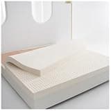 Organic Latex Mattress - Hotel Quality, 1-inch Thickness, (Single, Double, King, Twin, Full) - Includes Organic Cover - 180x190cm (71x75in) - Natural Sleep Solution 4in 150x190cm(59x75in)
