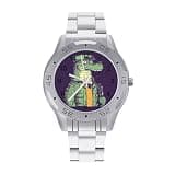 NTVOWPZO Three-Hand Analog Stainless Steel Watches for Men Easy Reader