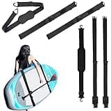 QXBXYHM Kayak Surfboard Paddle Board Shoulder Strap Hands-Free SUP Carrying Adjustable Heavy-Duty Strap with Anti-Scratch Design Padded Shoulder Sling for Paddleboards, Surfboards, Longboards