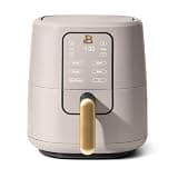 B 3 Qt Air Fryer with TurboCrisp Technology, EverGood Ceramic Nonstick Coating, Porcini Taupe by Drew Barrymore