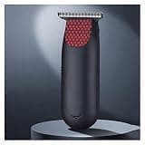 CAIMIAO Professional Rechargeable Bald Clipper for Men - 0 MM T Steel Blade Hair Trimmer with 3 Guide Combs