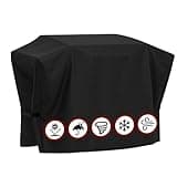 SHINESTAR Griddle Cover for Blackstone 36 Inch Griddle with Hood, Heavy Duty 5482 Flat Top Grill Cover with Velcro, Waterproof & UV-Resistant BBQ Cover for Blackstone 4 Burner Grill