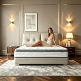 Vivantixs Full Size Mattress - 12 Inch Hybrid Mattress in a Box, Individual Pocket Springs, Medium Firm, Pressure Relief, Breathable Comfort and Durable