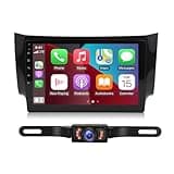 Alikali 10in Car Stereo for Nissan Sentra Sylphy(2013-2018), with GPS Navigation WiFi Bluetooth SWC Mirror Link, with Wireless Carplay and Android Auto, Android 13, 2G+32G