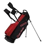 TaylorMade Golf 2023 Black/Red Classic Stand Golf Bag